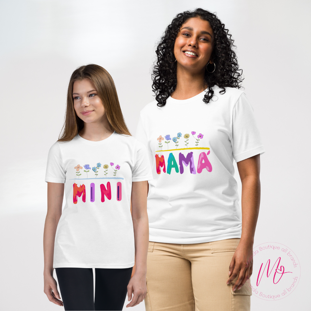 Mamá and Mini Matching T-shirt