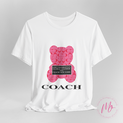 Camiseta Coach Oso Estampado