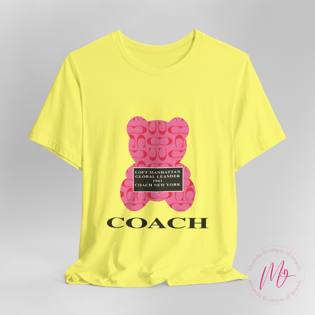 Camiseta Coach Oso Estampado