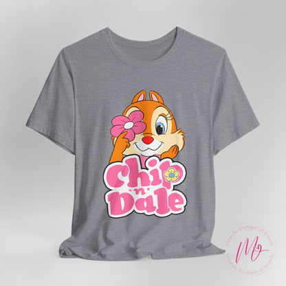 Camiseta Unisex de Chip 'n' Dale