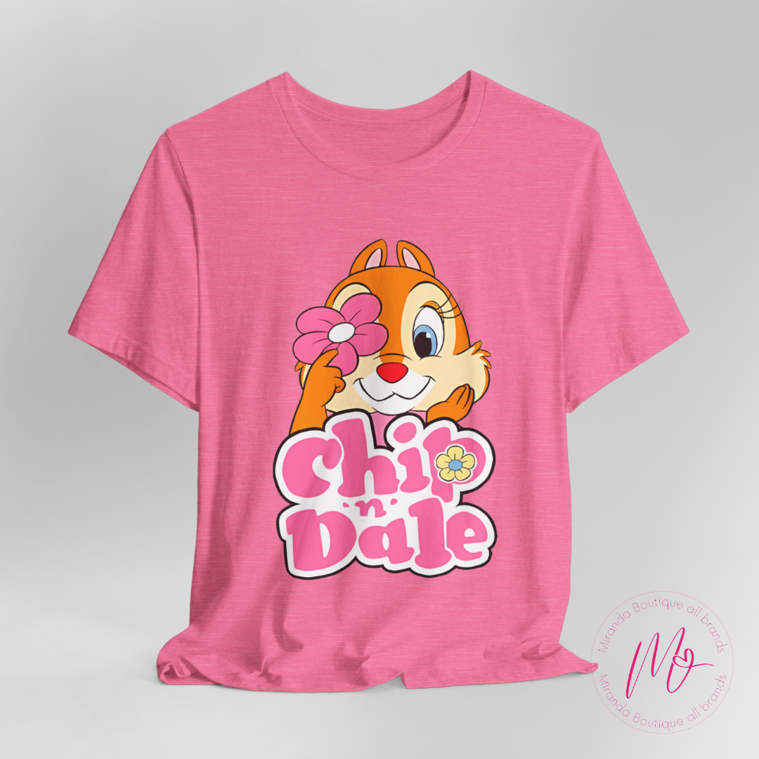 Camiseta Unisex de Chip 'n' Dale