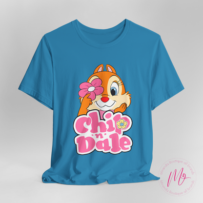 Camiseta Unisex de Chip 'n' Dale