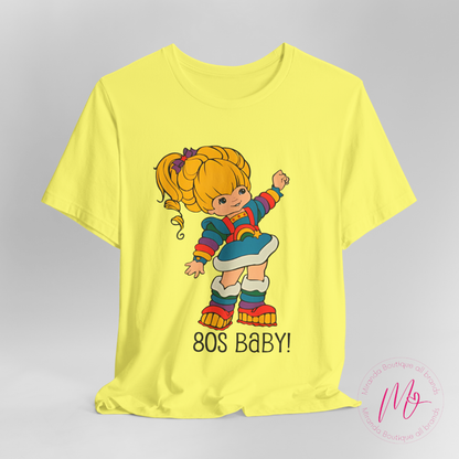 Camiseta Unisex de Rainbown 80's Baby