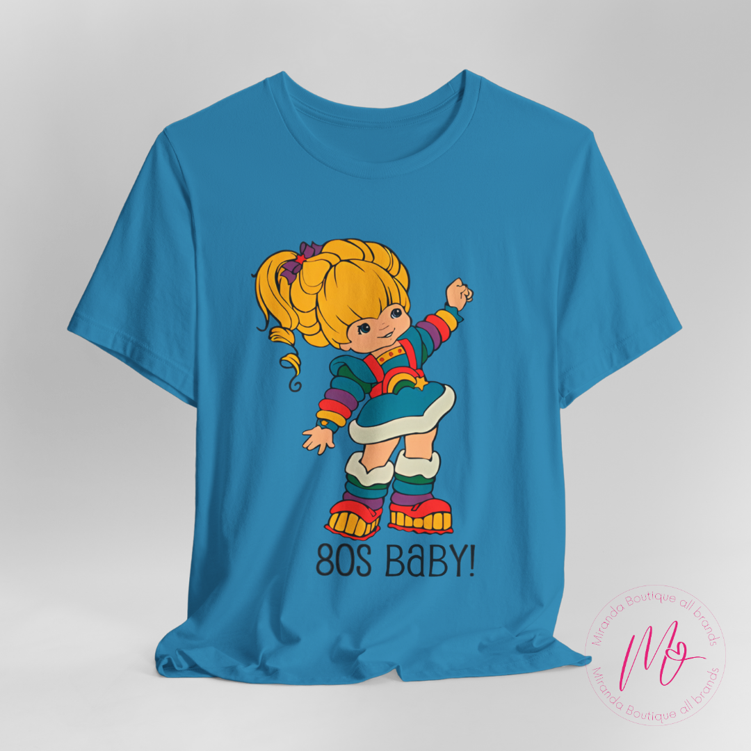 Camiseta Unisex de Rainbown 80's Baby