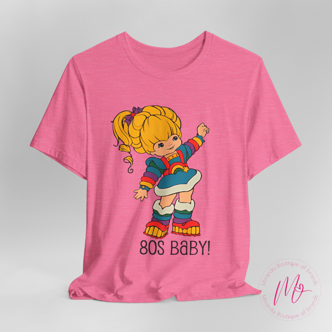 Camiseta Unisex de Rainbown 80's Baby