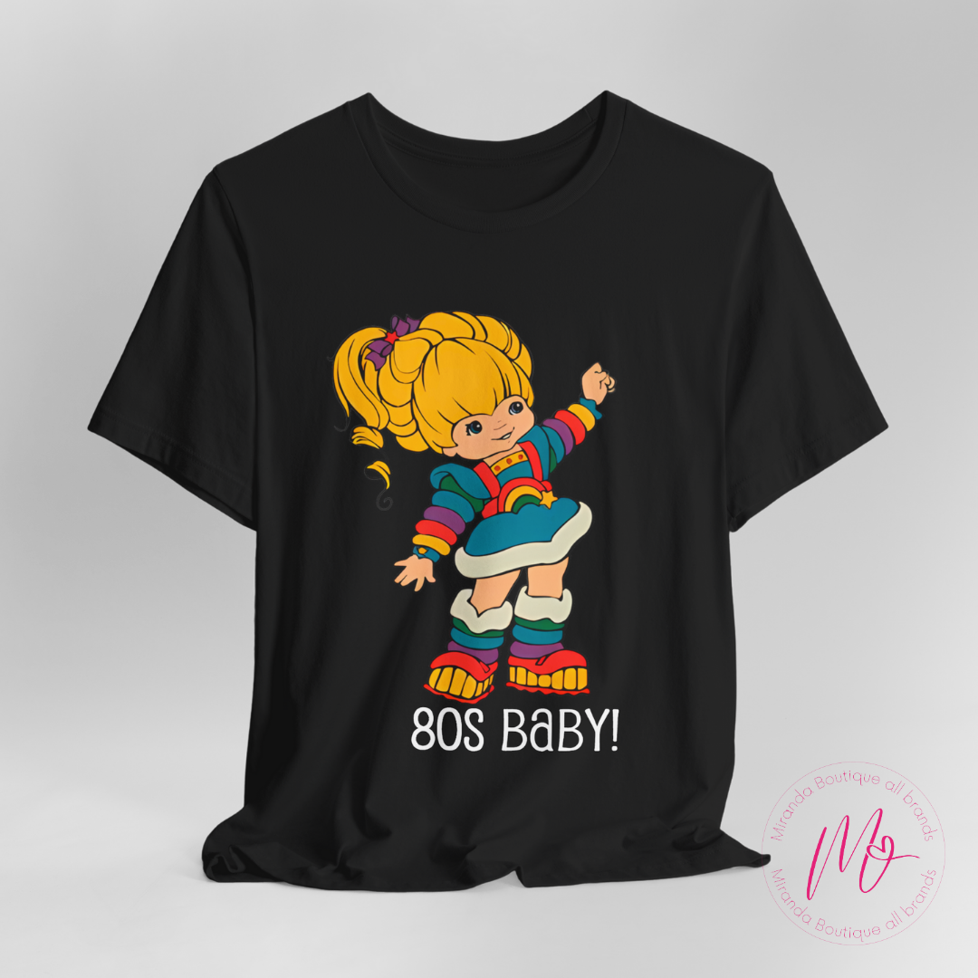 Camiseta Unisex de Rainbown 80's Baby