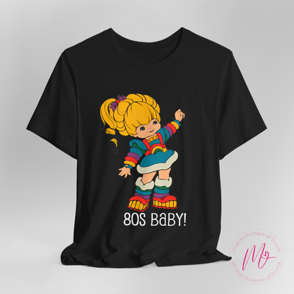 Camiseta Unisex de Rainbown 80's Baby