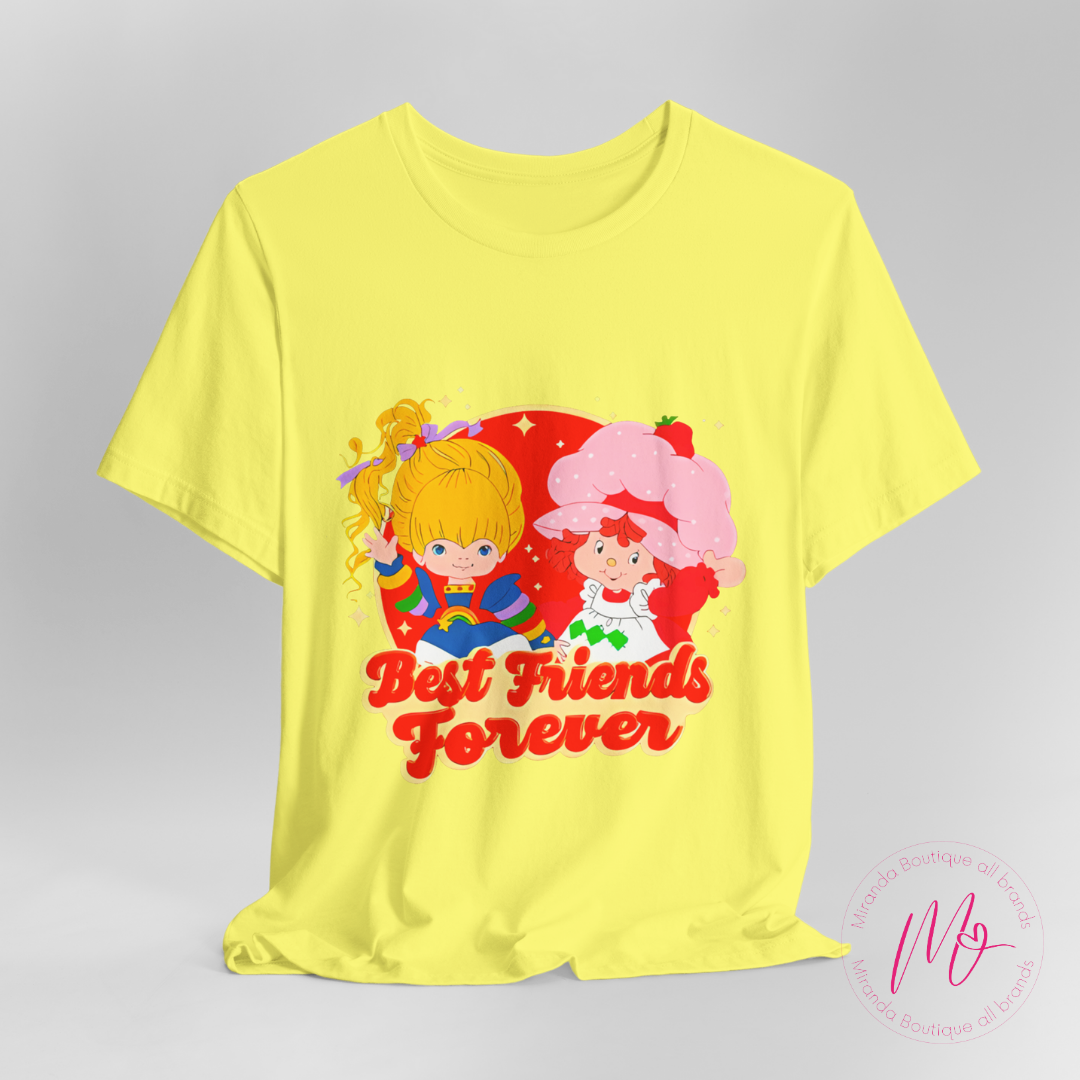 Camiseta para niños de Rainbown & Strawberry Shortcake