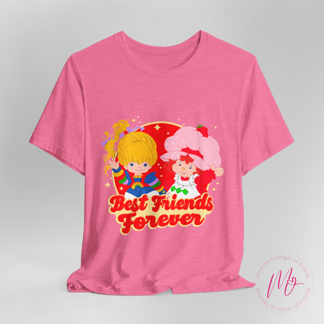 Camiseta para niños de Rainbown & Strawberry Shortcake