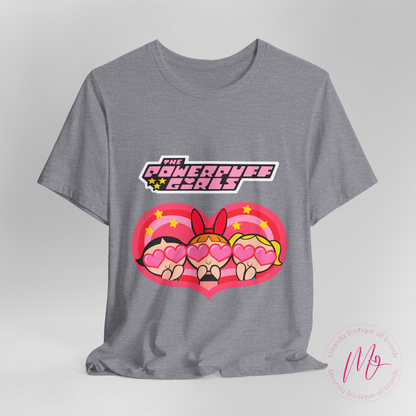 Camiseta Unisex Love The Powerpuff Girls