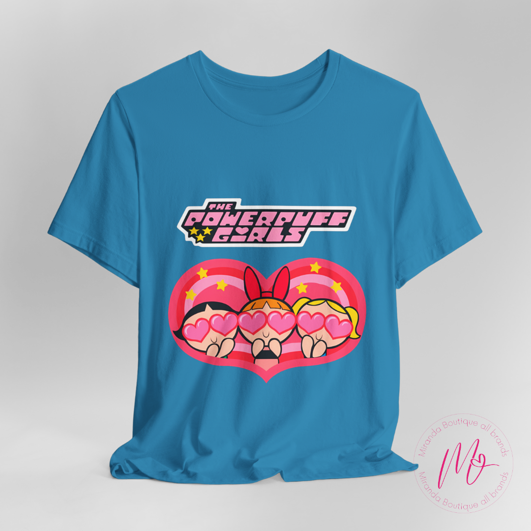 Camiseta Unisex Love The Powerpuff Girls