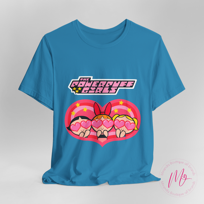 Camiseta Unisex Love The Powerpuff Girls