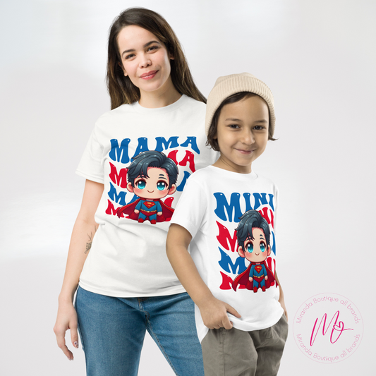 Super Man Matching T-shirt