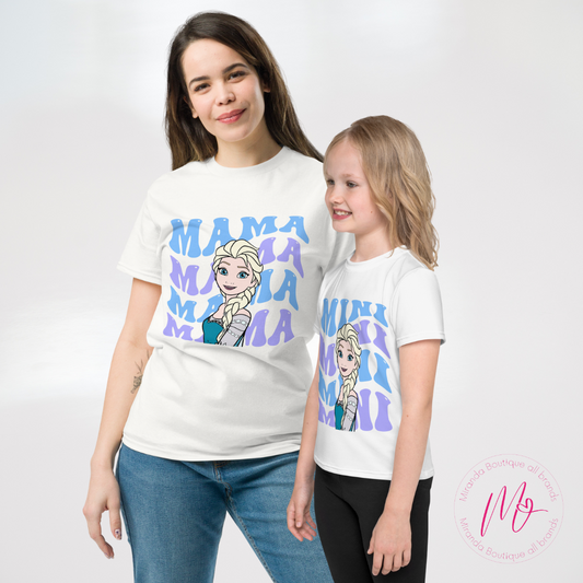 Elsa Frozen Matching T-shirt