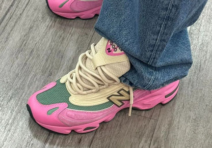 New Balance 1000 Pink/ Green/ Beige